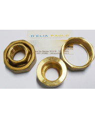 COPPIA BOCCHETTONI OTTONE F F 3/4-11/2