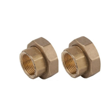 COPPIA BOCCHETTONI OTTOME F F 11/4 - 2