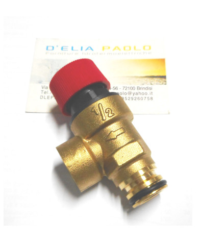 VALVOLA SICUREZZA INNESTO RAPIDO LUNGA