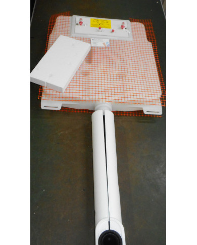 CASSETTA INCASSO C/RETE S/PLACCA