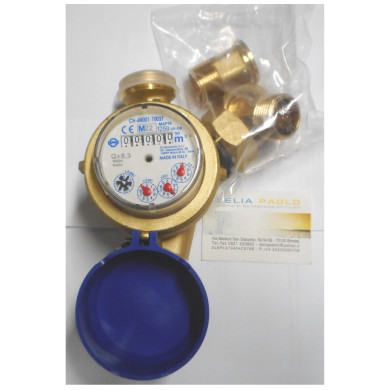 CONTATORE ACQUA ASCIUTTO 1   5 CIFRE SISMA