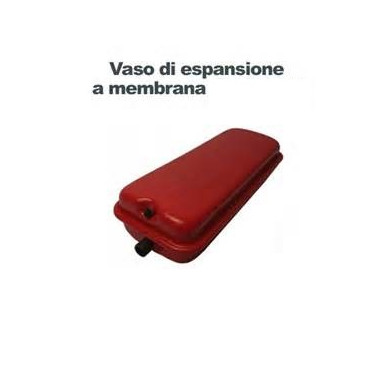 VASO ESPANSIONE PER CALDAIA RETTANGOLARE LT 8
