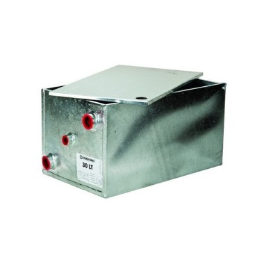 VASCHETTA ZINCATA APERTA  50 L T