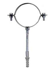 COLLARE LEGGERO ZINCATO PER TUBI DA 100