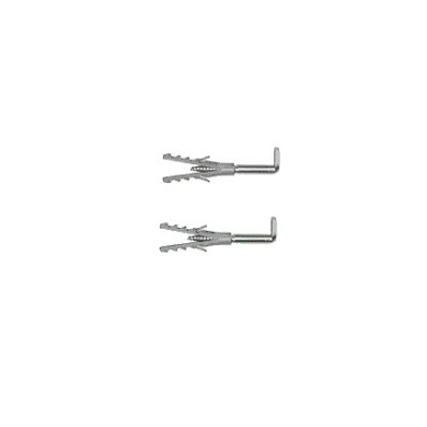 FISCHER COPPIA FISSAGGIO SCALDINO PICCOLO WDS10