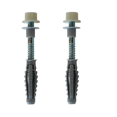 FISCHER WDC COPPIA FISSAGGI CASSETTA CERAMICA