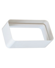 AERAZ GIUNTO F F PER TUBO 120 X 60 BIANCO