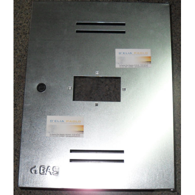 CASSETTA GAS ZINCATA 350 X 450 X 250 MM