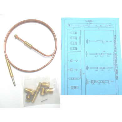 TERMOCOPPIA UNIVERSALE CM 60 CON 8 COMPONENTI