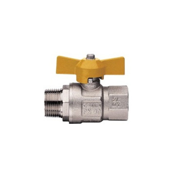VALVOLA GAS 3/4 MF LEVA FARFALLA
