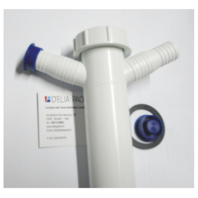 CANOTTO 11/2-40 X 25 CM CON 2 ATTACCHI LAVATRICE