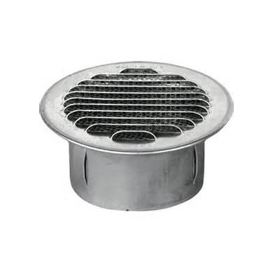 GRIGLIA TONDA ALLUMINIO EST 150 INT TUBO 115