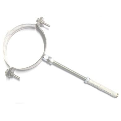 COLLARE MURALE A TASSELLO INOX 250