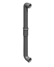 CANNA DI SCARICO INCASSO PER WC 90°