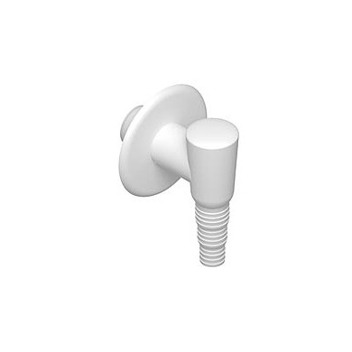 SIFONE ESTERNO LAVATRICE STYLING BIANCO
