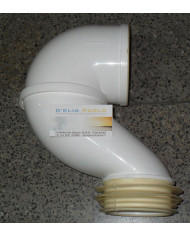MANICOTTO WC  CURVO GIRAFFA 100-110 /100 VASO