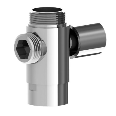 DEVIATORE CROMATO 3/4F-1/2M-3/4M