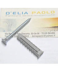 TASSELLO NYLON CON VITE DA 8 AL PZ