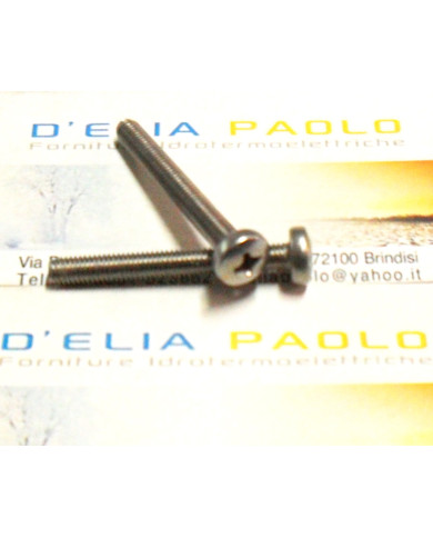 COPPIA VITI INOX PER SUPPORTO