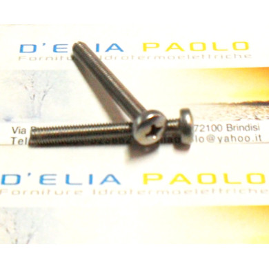 COPPIA VITI INOX PER SUPPORTO