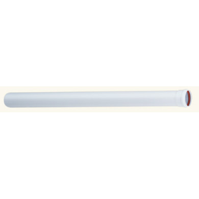 TUBO DA 80  1 MT MF BIANCO