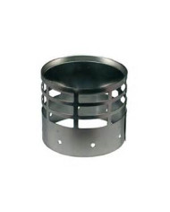 GRIGLIA INOX 80 SCARICO FUMI