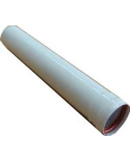 TUBO DA 60 1 MT MF BIANCO
