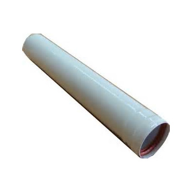 TUBO DA 60 1 MT MF BIANCO