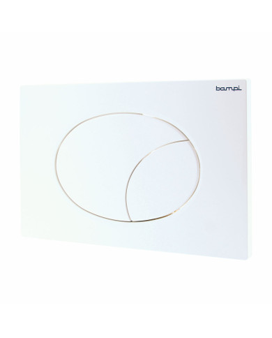 PLACCA BAMPI MECCANICA FLOW BIANCA PER BSILENT