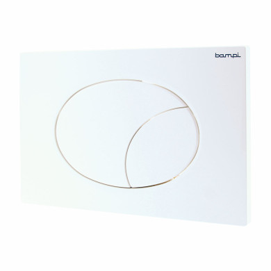 PLACCA BAMPI MECCANICA FLOW BIANCA PER BSILENT