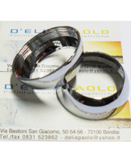 CAPPUCCIO SOTTOLEVA IN ABS CROMATO 41 X 13 MM