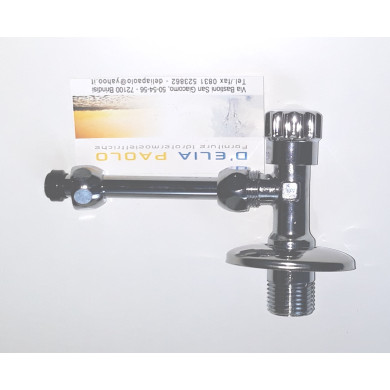 RUBINETTO PER CASSETTA SCARICO 1/2 M  - BICONO 10