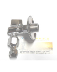 RUBINETTO FILTRO E SNODO CROMATO 1/2 M X 10 BICONO