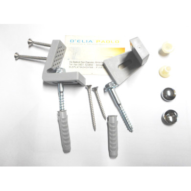 COPPIA FISSAGGIO  WC-BIDET  LATERALI FRIULSIDER