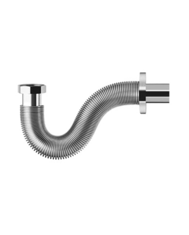 TUBO INOX CROMATO FLESSIBILE 11/4 X 32 MM