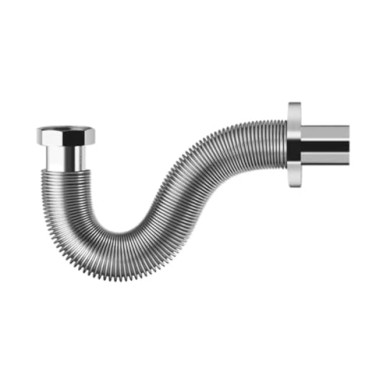 TUBO INOX CROMATO FLESSIBILE 11/4 X 32 MM