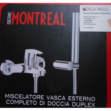 MISCELATORE MONTREAL VASCA CON SCARICO 1 1/4