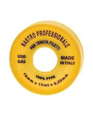 TEFLON PROFESSIONALE 19 MM=3/4 X 15MT SP 0.2