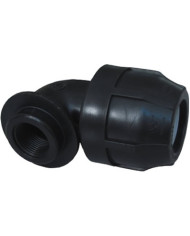 GOMITO A COMPRESSIONE FILETTATO F 11/2 X 50 PN 16