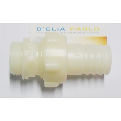 RACCORDO DIRITTO PORTAGOMMA 20 X 3/4 MASCHIO