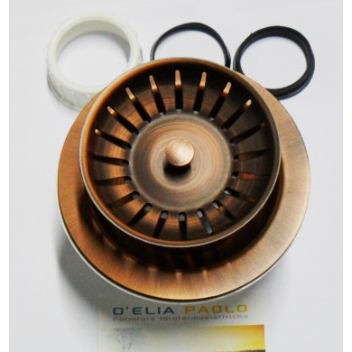 PILETTA LAVELLO STP COPPER RAME ANTICATO