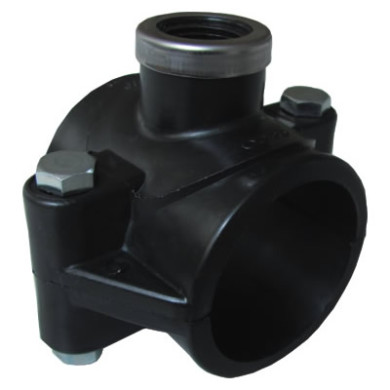 PRESA A STAFFA 1 X 50 C-ANELLO RINFORZO PN 16