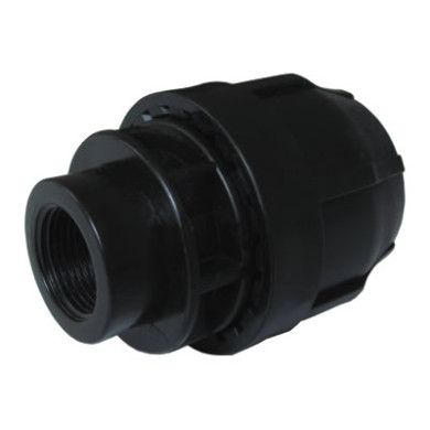 RACCORDO A COMPRESSIONE FILETTATO F 1 X 32 PN 16