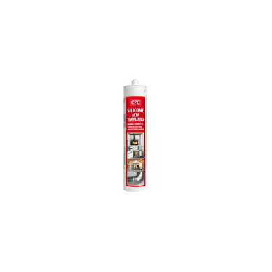 CARTUCCIA SILICONE ROSSO ALTA TEMPERATURA 280 ML