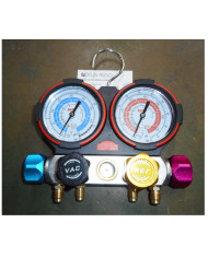 GRUPPO MANOMETRICO 4 VIE R410A R32  R407C R134A