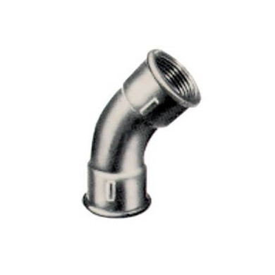 SEMICURVA ZINCATO F F 1/2