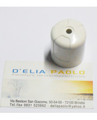 VOLANTINO + VITE PER VALVOLA RBM 1/2  3/8 BIANCO