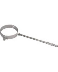 COLLARE SMALTATO BIANCO DA 100 MM