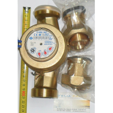 CONTATORE ACQUA ASCIUTTO 11/2 RACCORDI E  MID