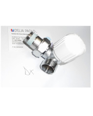 VALVOLA TERMOSTATIZABILE FAR ANGOLO DESTRO 1/2